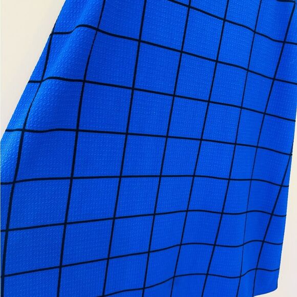 Candie's A-Line Blue Halter Dress for Work - Picture 3 of 10